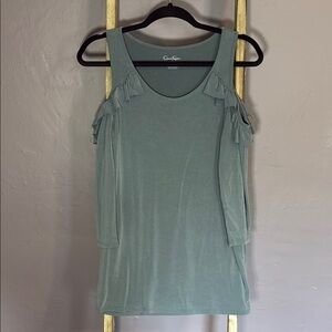 Jessica Simpson Maternity Cold Shoulder Top